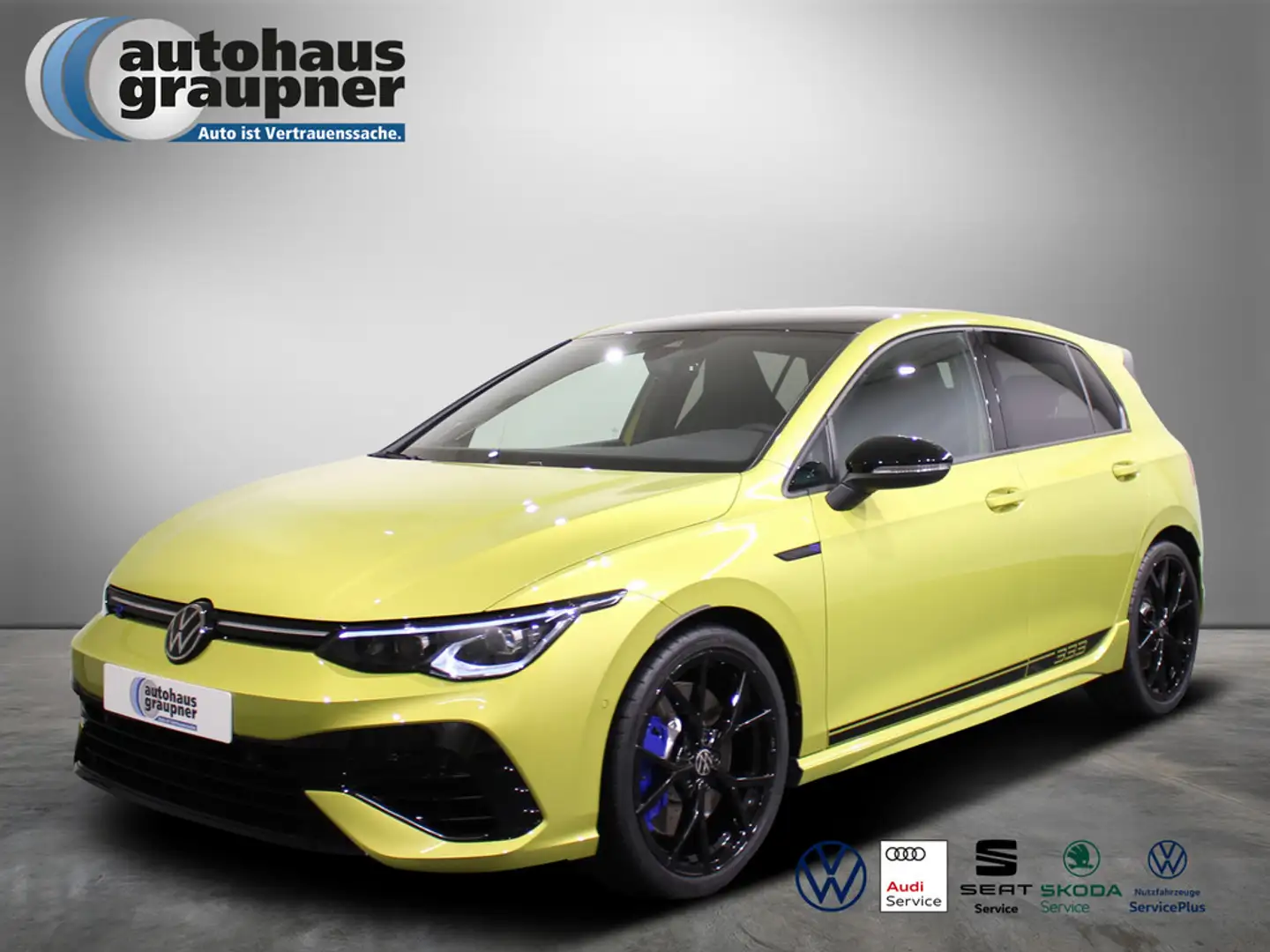 Volkswagen Golf VIII R Performance 2.0 TSI 333 PS 4MOTION DSG Gelb - 1