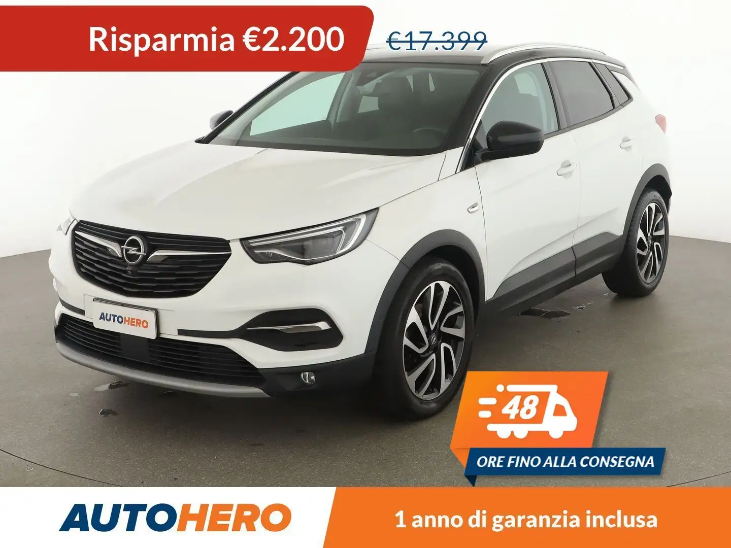 Opel Grandland X 1.5 CDTI Ultimate Bianco - 1
