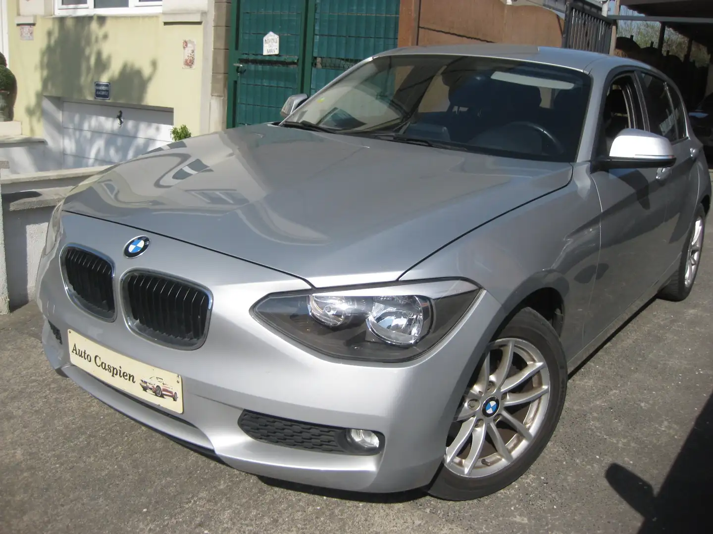 BMW 116 1.6d gps clim garantie 1an Szary - 2