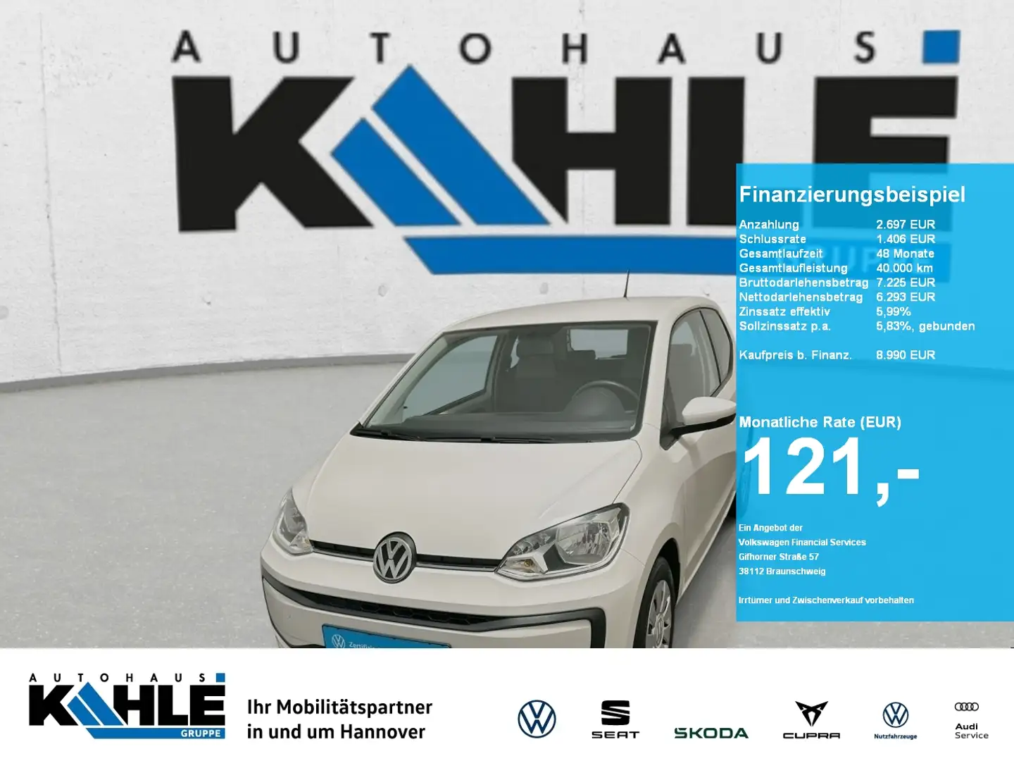 Volkswagen up! 1.0 move Blanco - 1