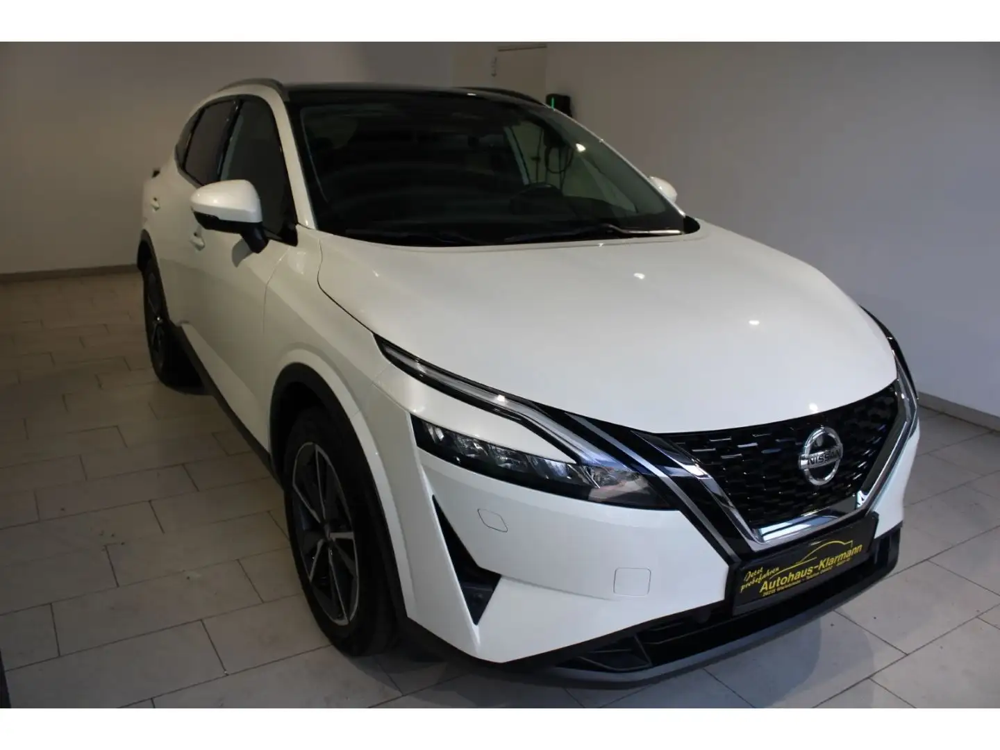 Nissan Qashqai N-Connecta 1.3 DIG-T MHEV EU6d Navi 360 Blanc - 2