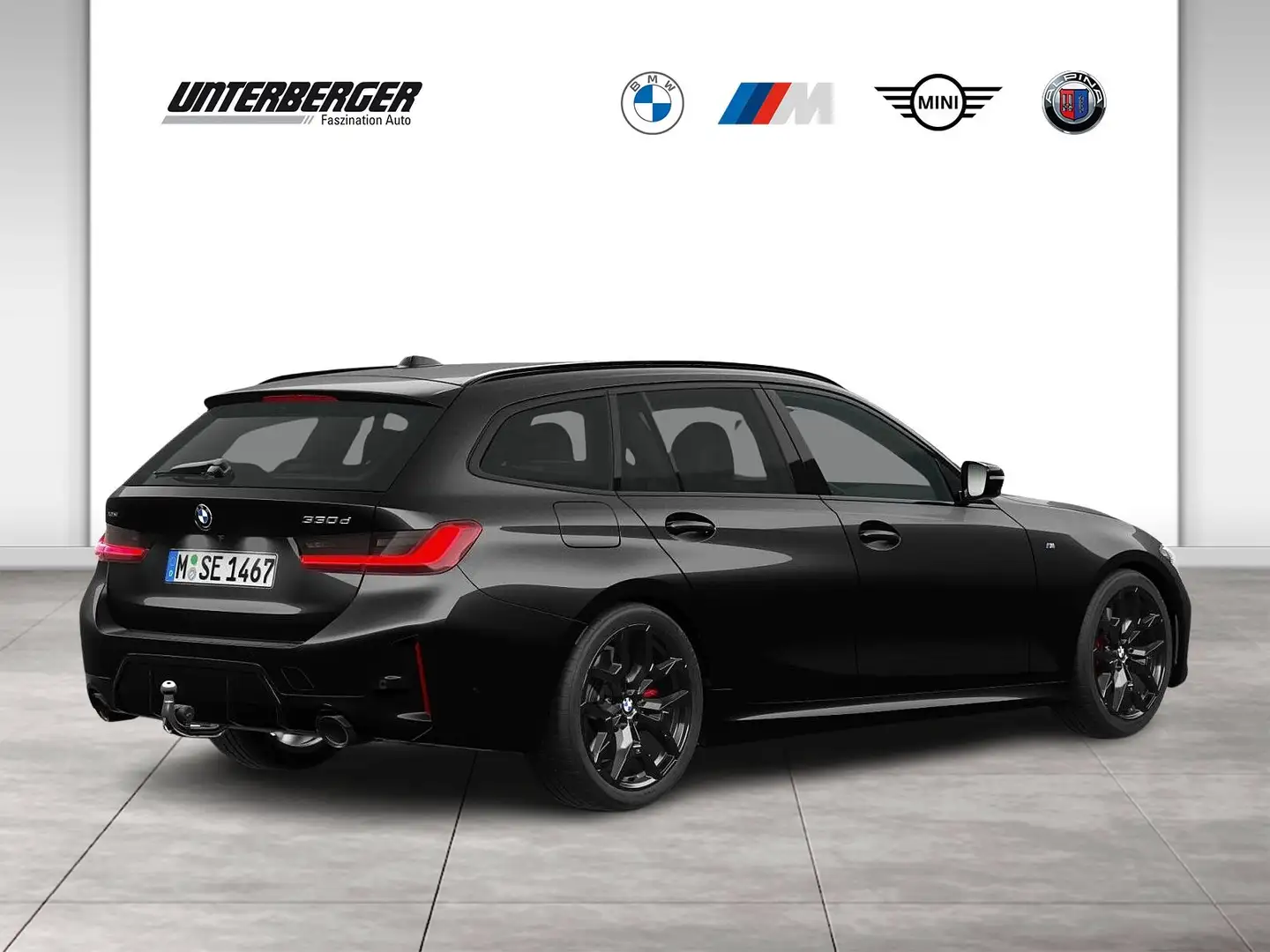 BMW 330 d xDrive Touring M Sportpaket Standhzg AHK HK Schwarz - 2