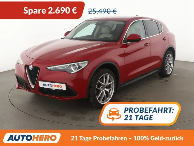 Alfa Romeo Stelvio 2.0 Turbo Q4 Lusso Aut.*NAVI*LED*ACC*CAM*PDC*SHZ*