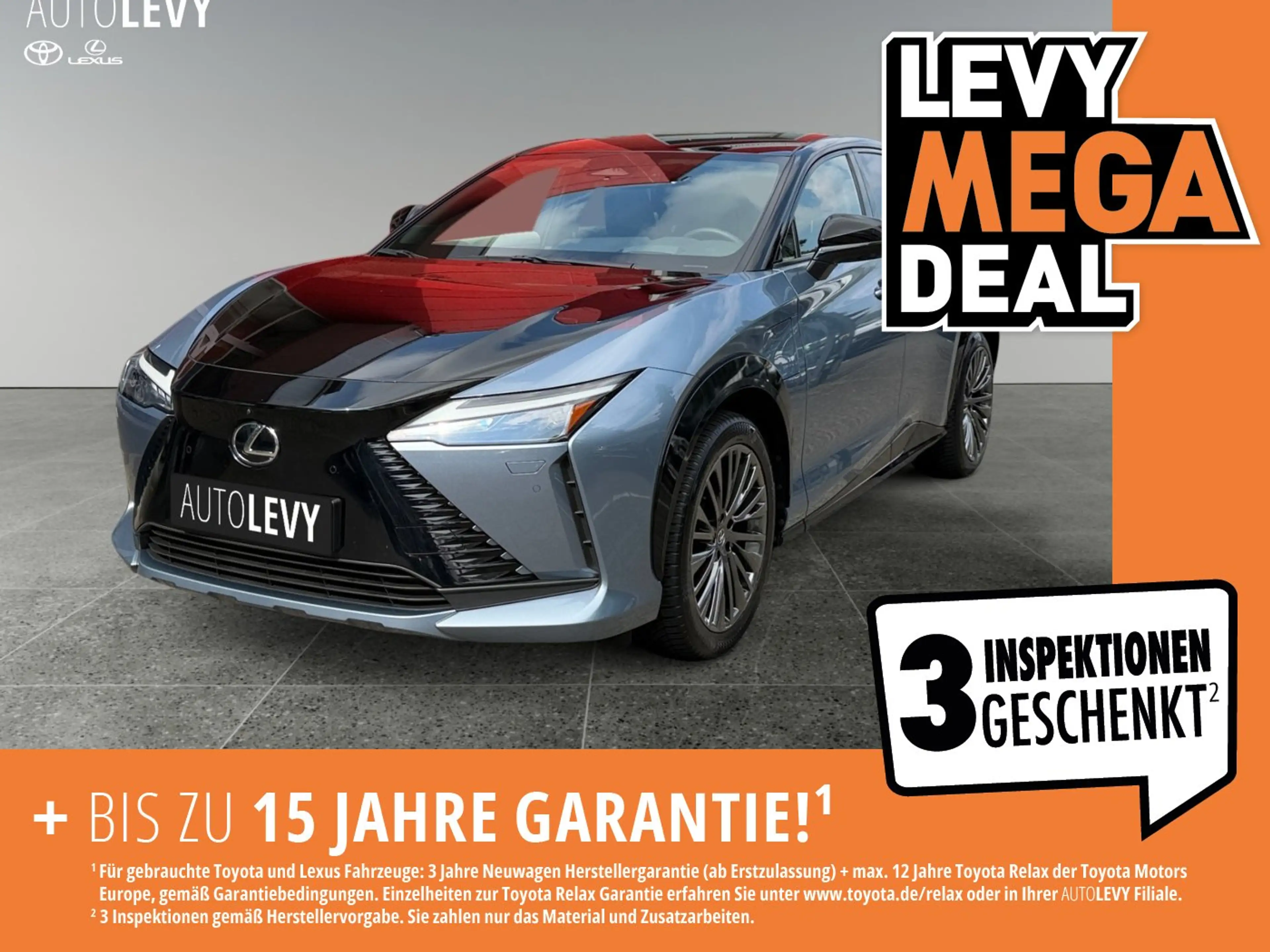 Lexus RZ 450e Luxury Line +Voll+Pano+Design+360+HeadUp+