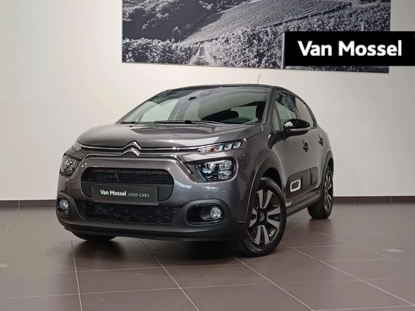 Citroen C3 1.2T Max Automaat Grijs - 1
