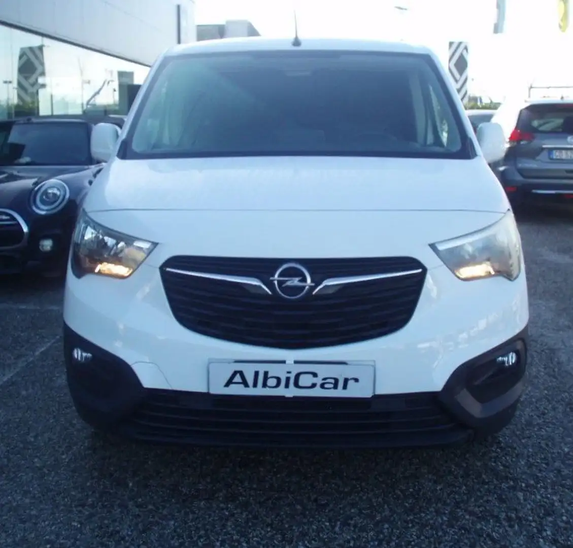 Opel Combo Cargo XL 1.5 Diesel 100CV PL FURGONE 3 POSTI Bianco - 2