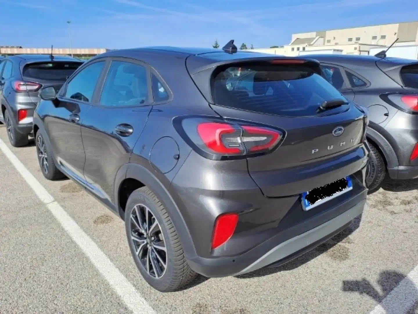 Ford Puma 1.0 EcoBoost Hybrid 125 CV Titanium IVA ESPOSTA Grigio - 2
