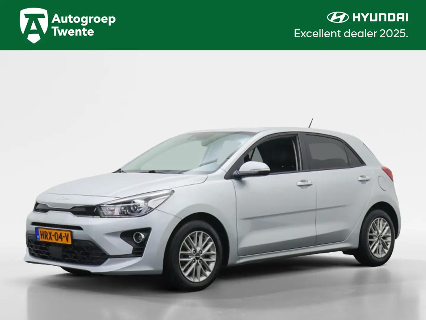 Kia Rio 1.0 T-GDi DynamicPlusLine | winterpakket | Leder | Grijs - 1