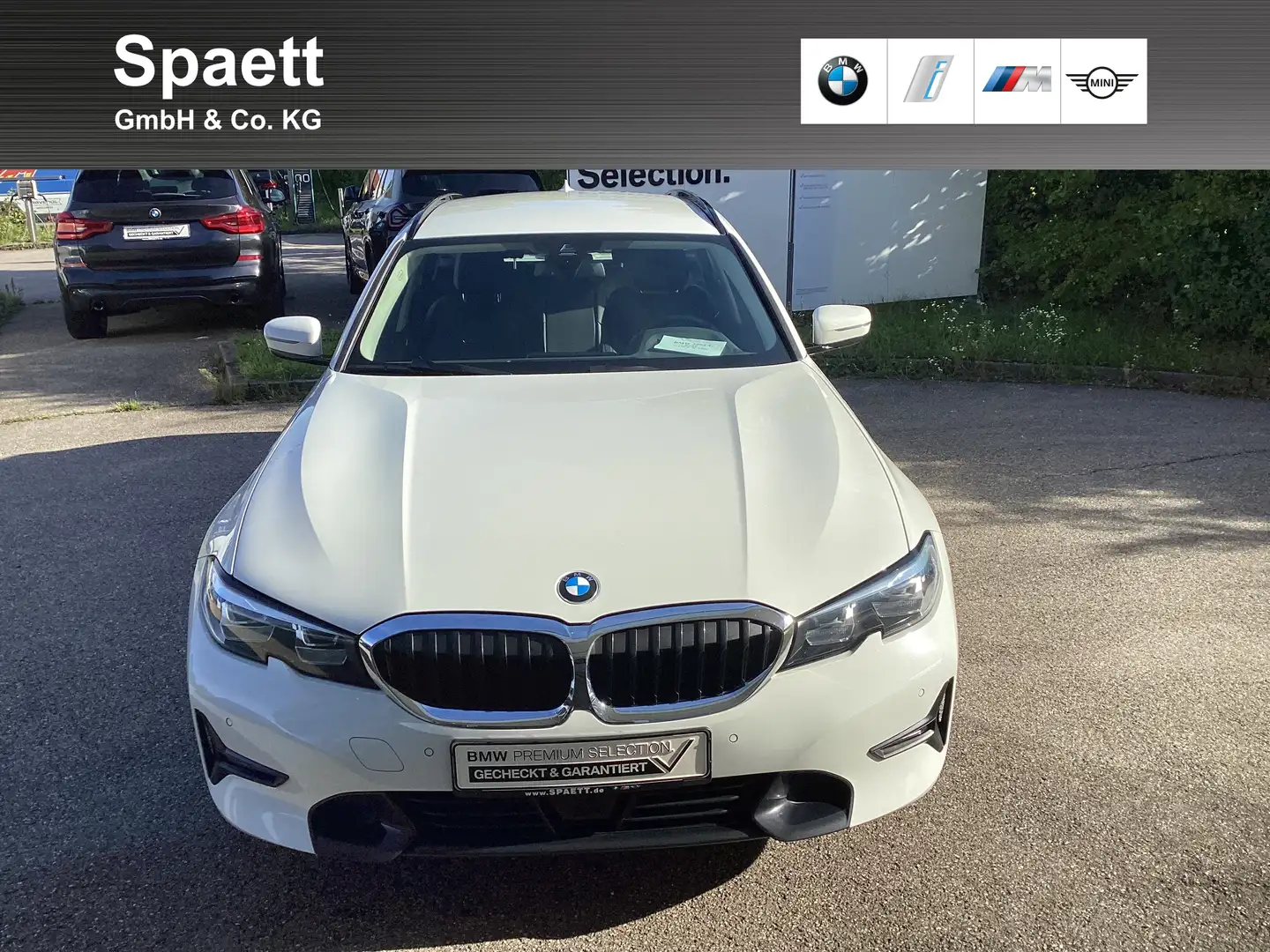 BMW 320 d Touring Sport Line DAB ACC + Stop&Go AHK Blanc - 1