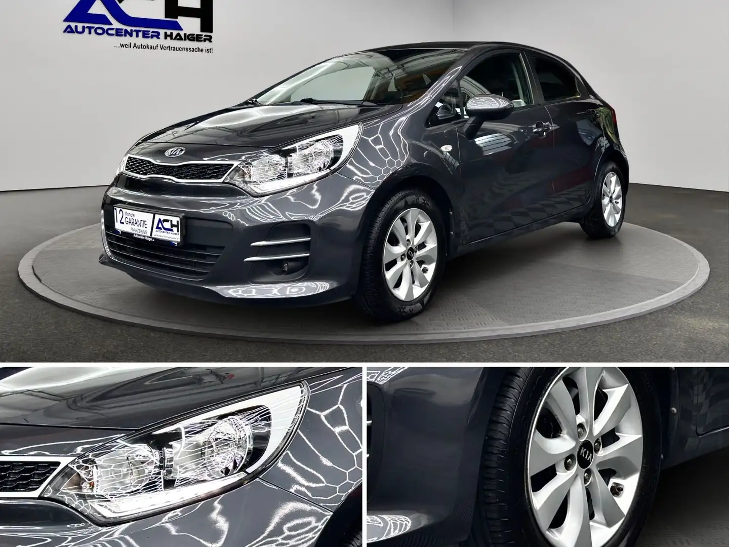 Kia Rio Edition 1.4 CRDI 1.HAND*KLIMA*SHZ*GARANTIE Grau - 2