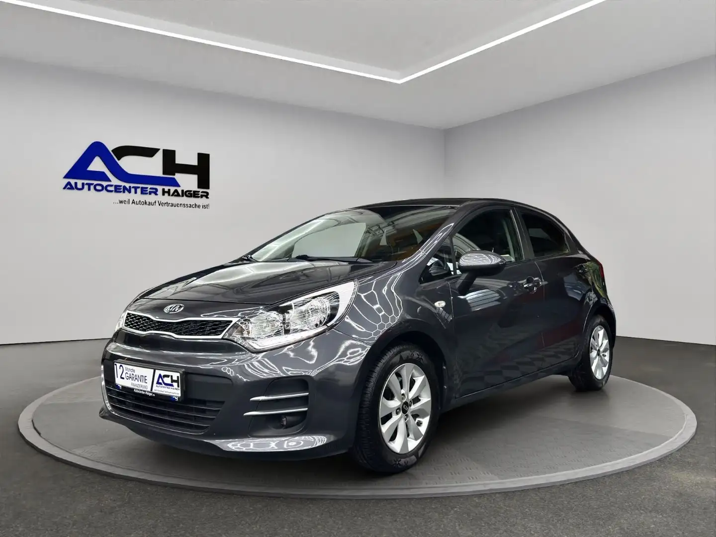 Kia Rio Edition 1.4 CRDI 1.HAND*KLIMA*SHZ*GARANTIE Grau - 1