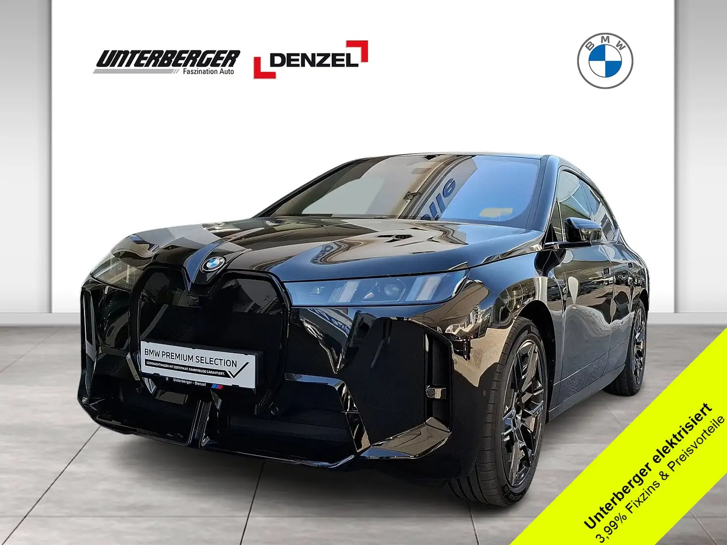 BMW iX xDrive45 M Sportpaket Schwarz - 1