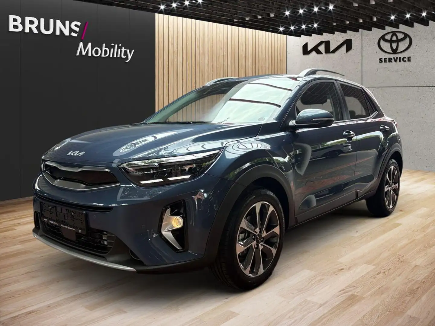 Kia Stonic 1.0T 48V DCT Spirit TECHNIK Blau - 2
