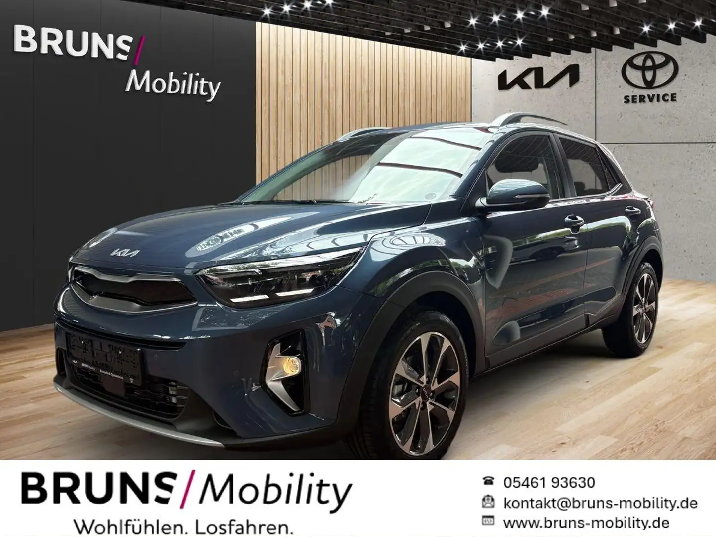Kia Stonic 1.0T 48V DCT Spirit TECHNIK Blau - 1