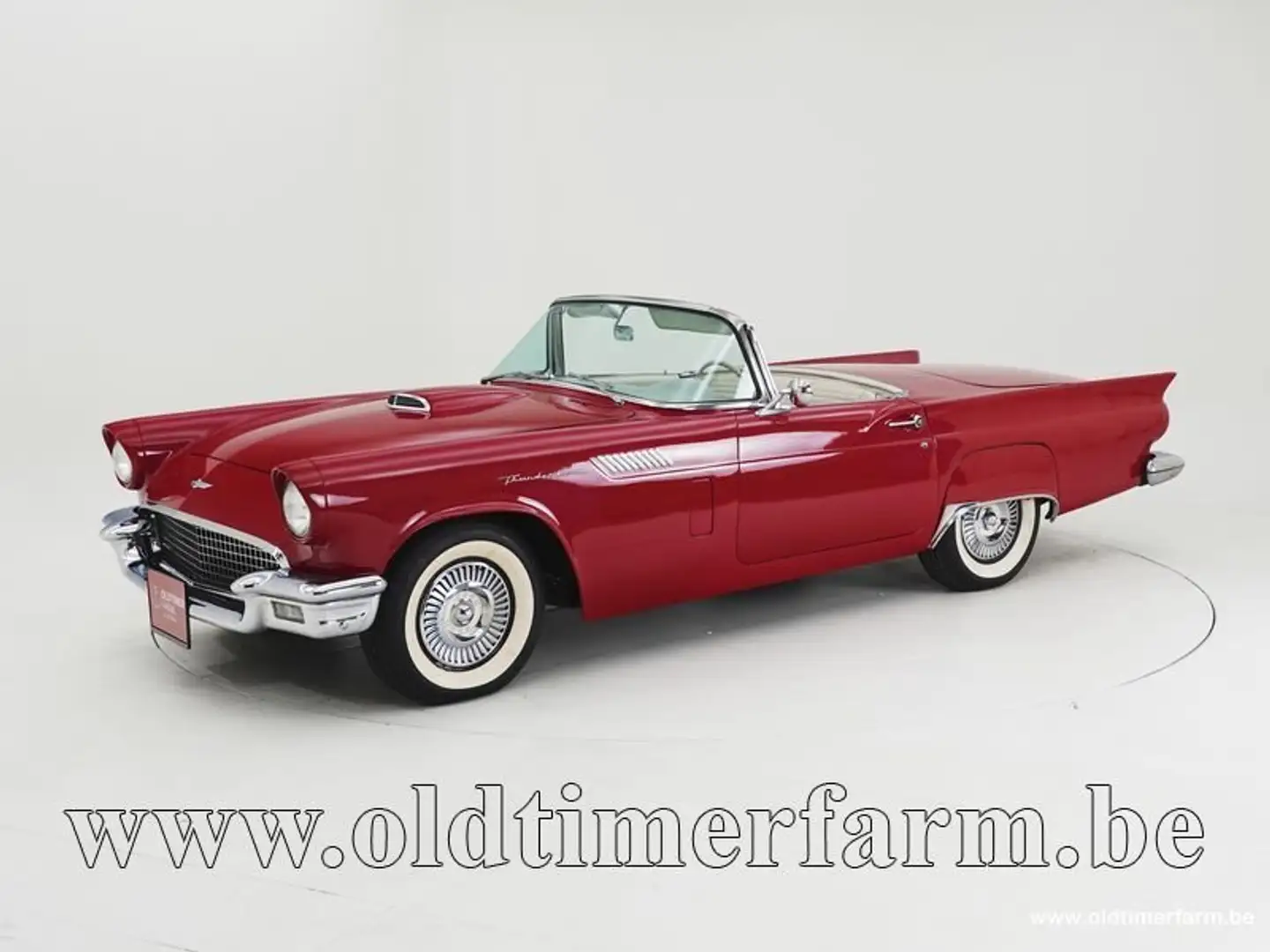 Ford Thunderbird '57 CH4447 Red - 1