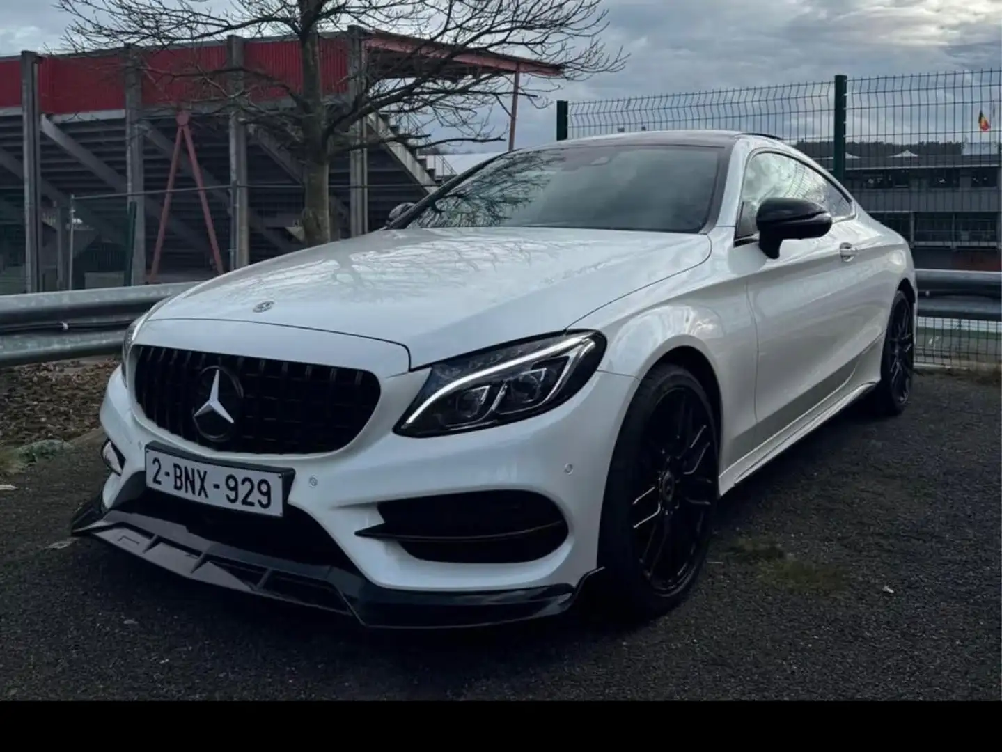Mercedes-Benz C 180 Classe C Coupé 180 9G-TronicSportline Blanc - 1