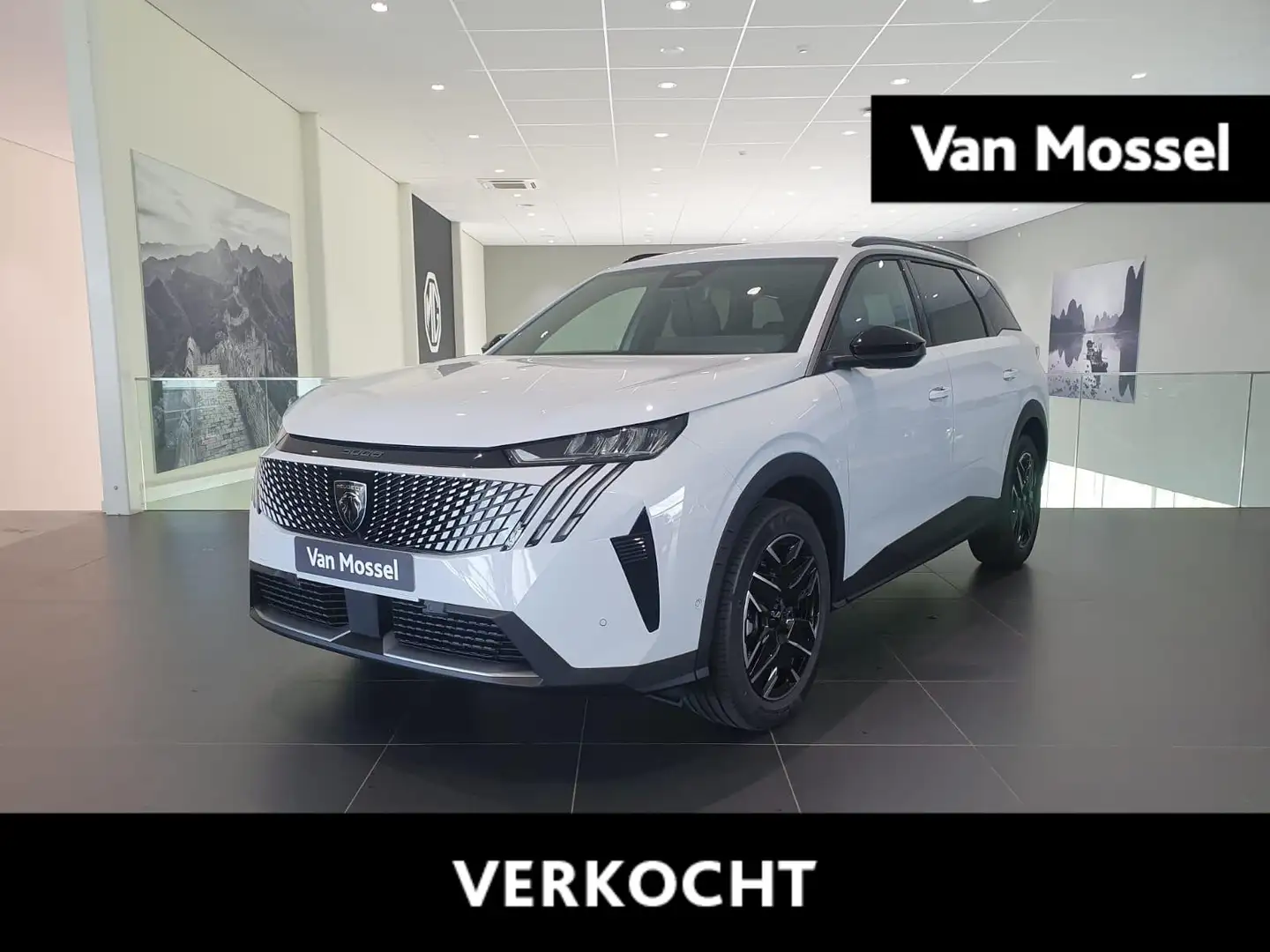 Peugeot 5008 1.2 Hybrid 136 Allure | 360 graden camera | Naviga Blanc - 1