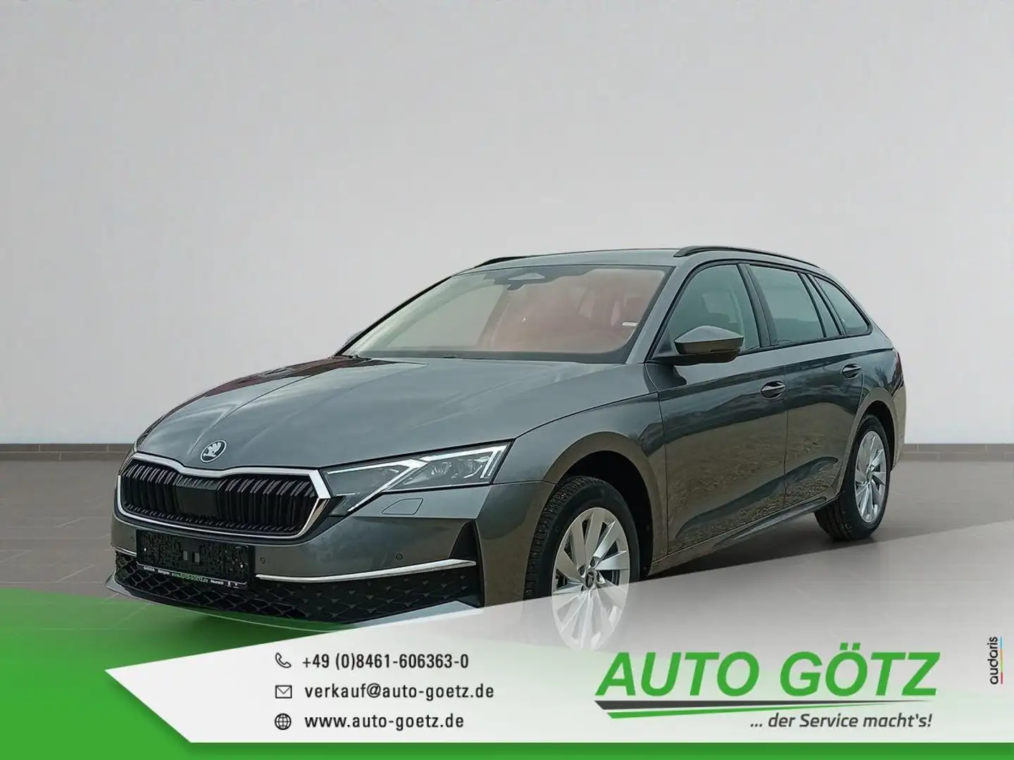 Skoda Octavia Combi Selection DSG AHK-Vorb/Navi/Kamera/Matrix/Li Grau - 1