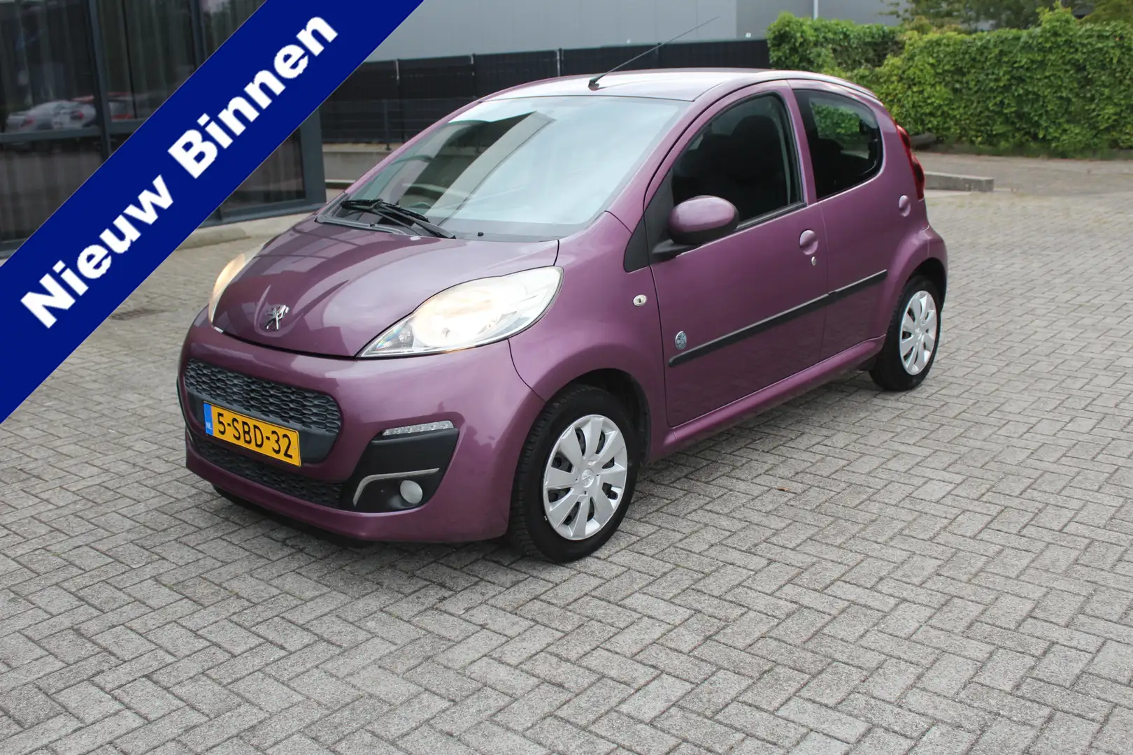 Peugeot 107 1.0 Envy Airco-Bluetooth 12 Maanden Bovag Garantie Mauve - 1