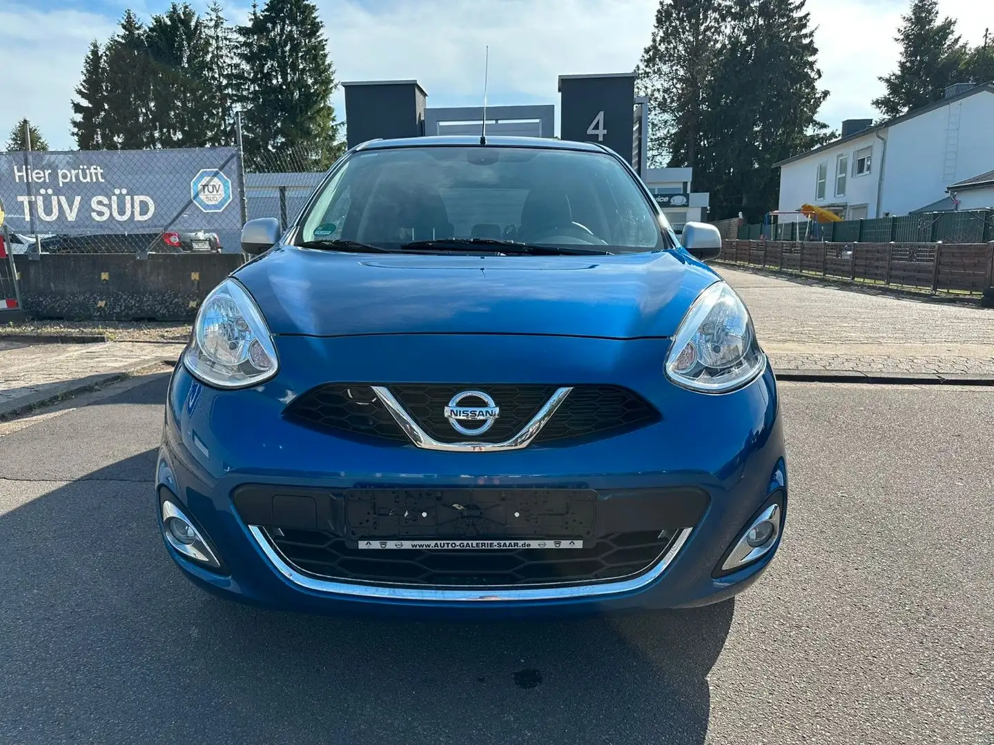 Nissan Micra N-Tec 1,2 Benzin Klimaautomatik Alufelgen Bleu - 2
