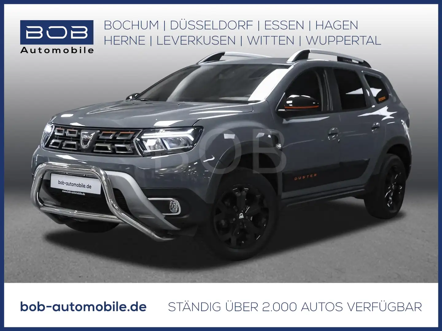 Dacia Duster Extreme 100 ECO-G 360 CARPLAY ANDROID AHK Серый - 1