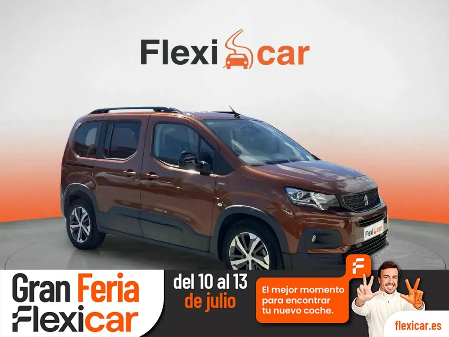 Peugeot Rifter GT Line Long PureTech 81kW Marrón - 1
