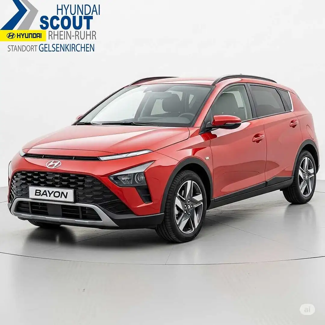 Hyundai BAYON 1.0 T-GDI DCT Prime Assistenzpaket Rot - 1