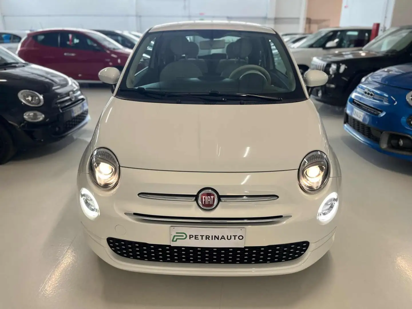 Fiat 500 1.2 Lounge Bílá - 2