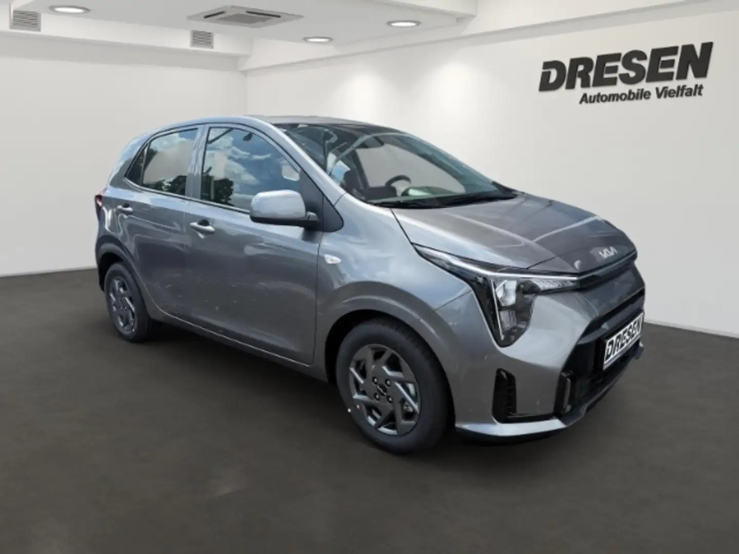 Kia Picanto Vision+Sitzheizung+Navi+AppleCarPlay Grijs - 2