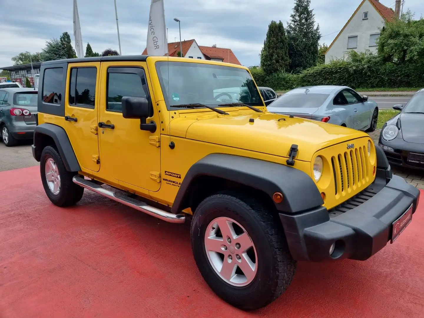 Jeep Wrangler Unlimited Sport Hardtop/Cabrio Gelb - 2
