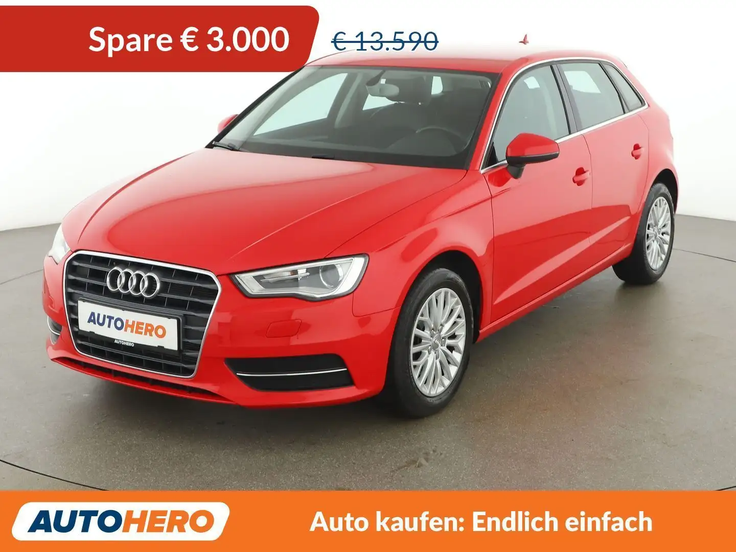 Audi A3 1.2 TFSI Ambiente *NAVI*TEMPO*XENON* Rot - 1