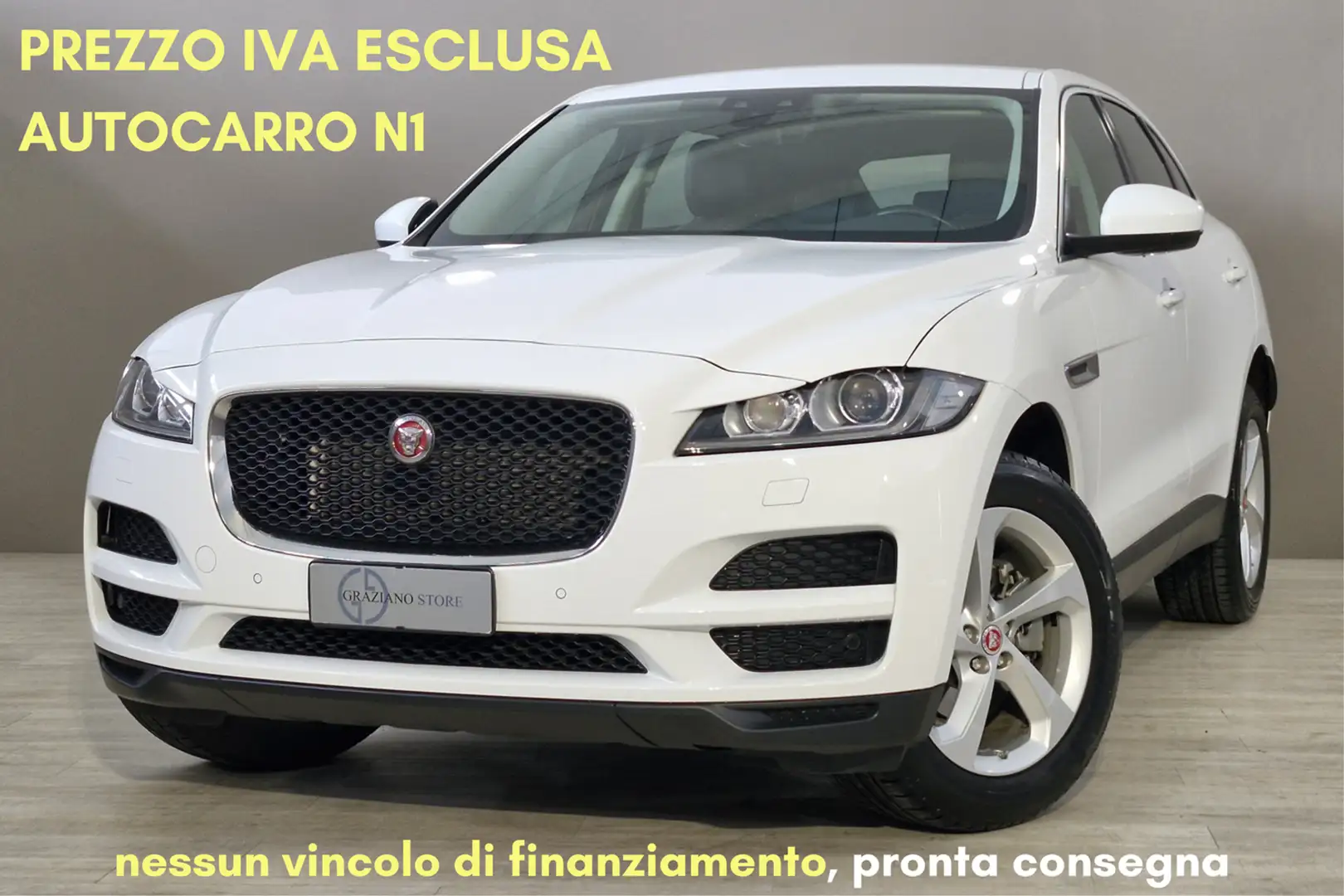 Jaguar F-Pace 2.0 D 180 CV AWD aut. Pure + IVA Alb - 1