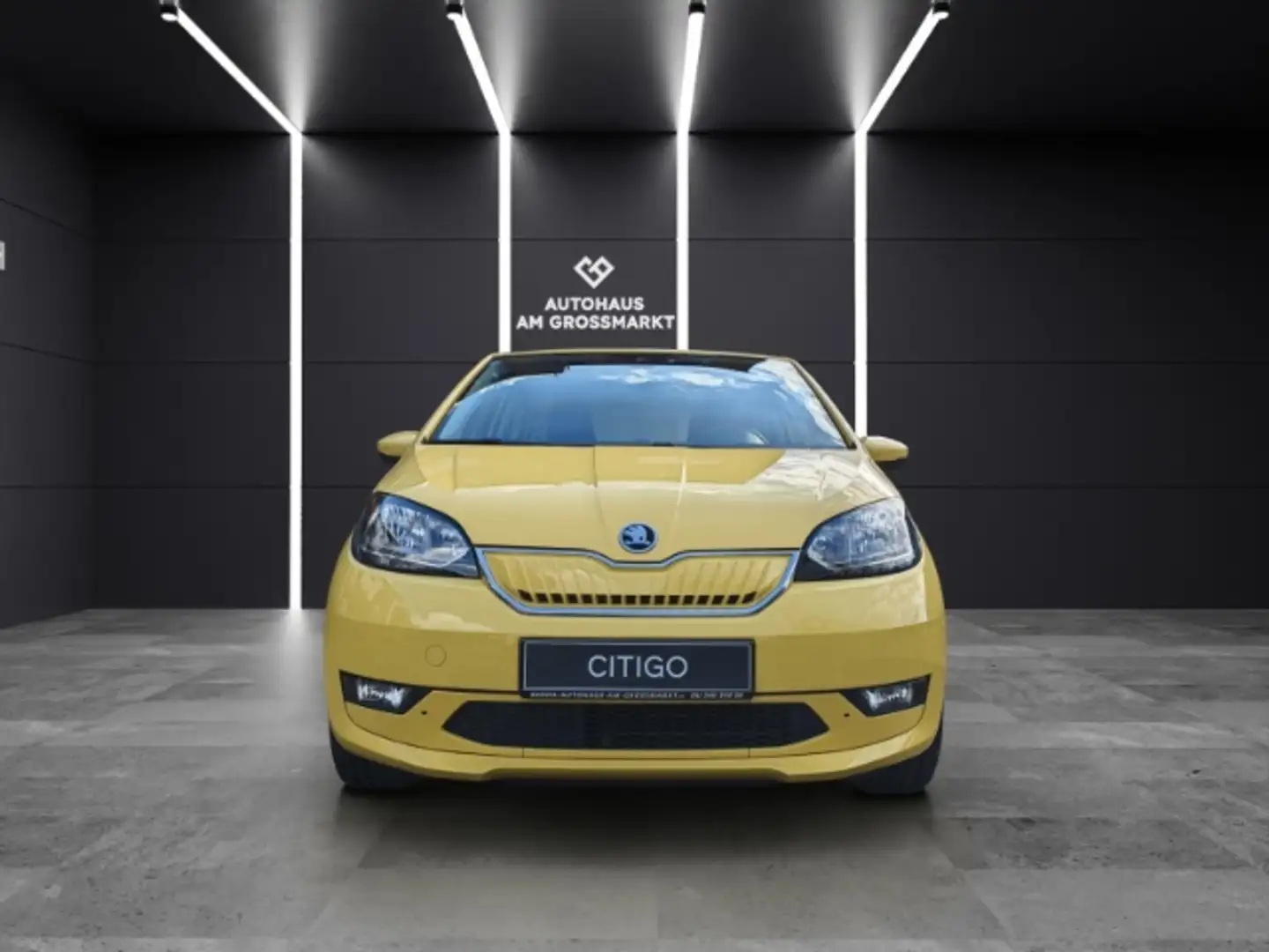 Skoda Citigo e iV Style Klimaauto, Alufelgen, 8fach, Bluetooth Gelb - 1