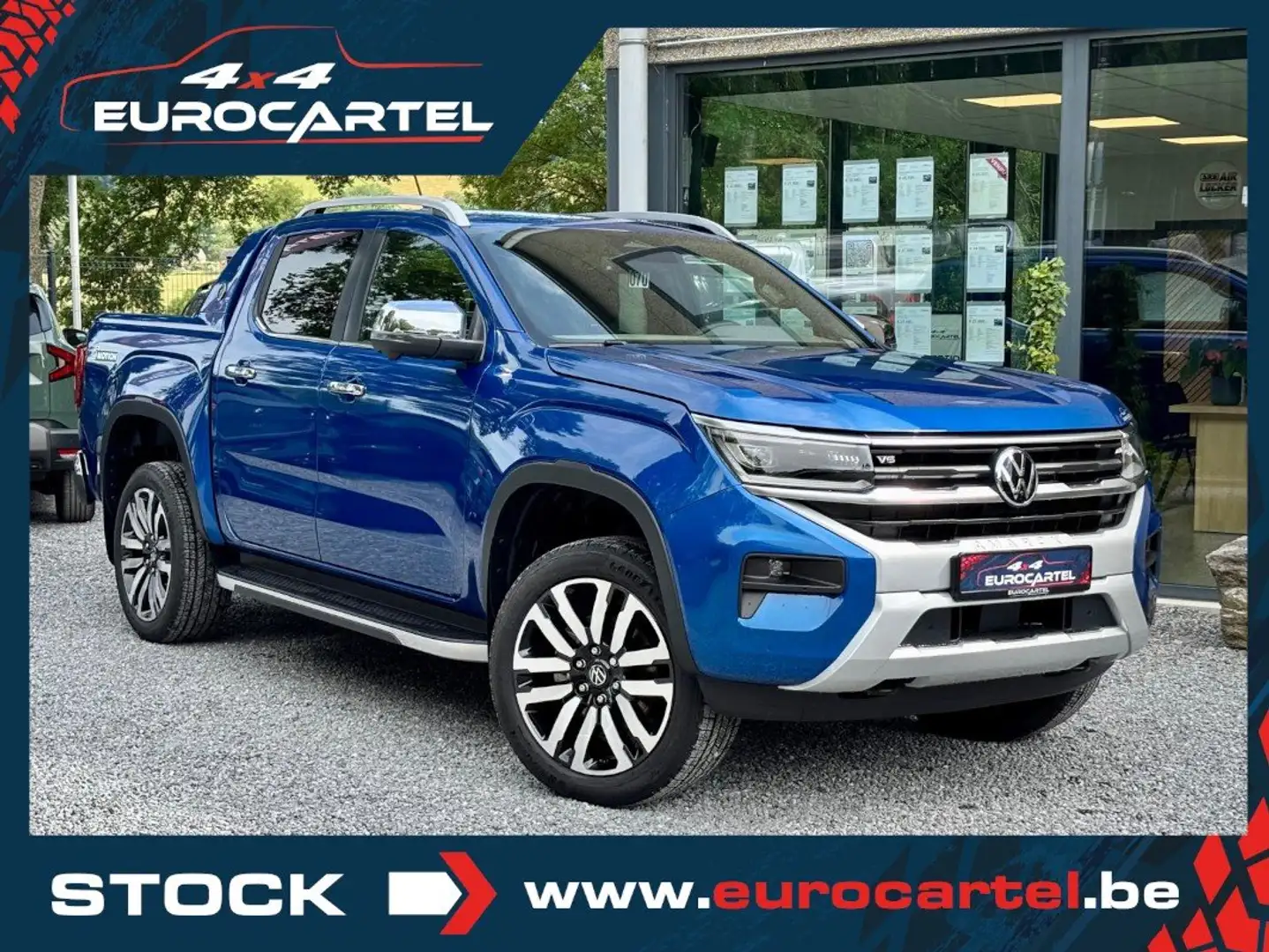 Volkswagen Amarok 3.0 V6 TDi 241 CV | AVENTURA | 50.248 € HTVA Bleu - 1