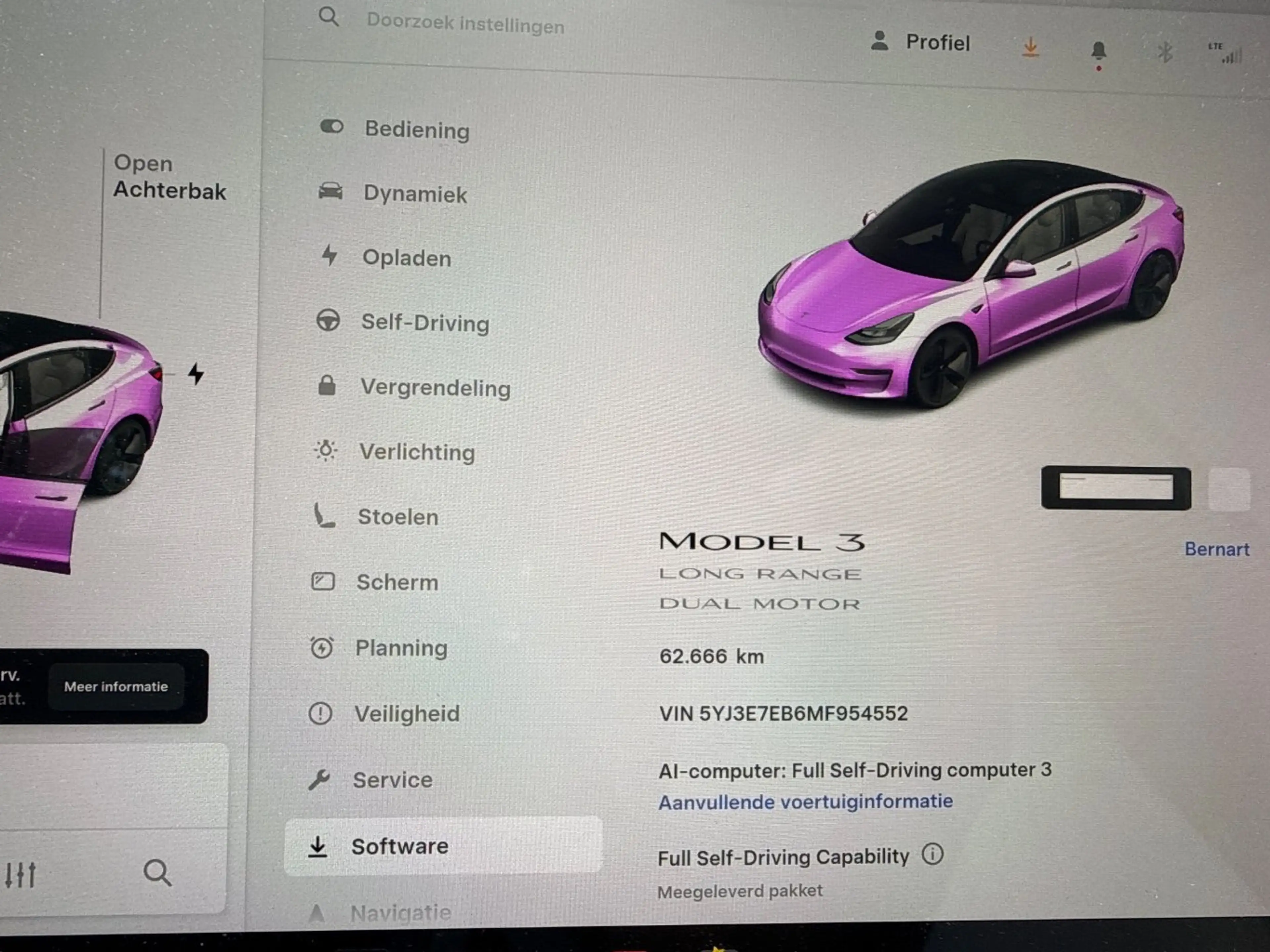 Tesla Model 3 Long Range AWD 75 kWh | Panoramadak | Voorstoelen — photo 10