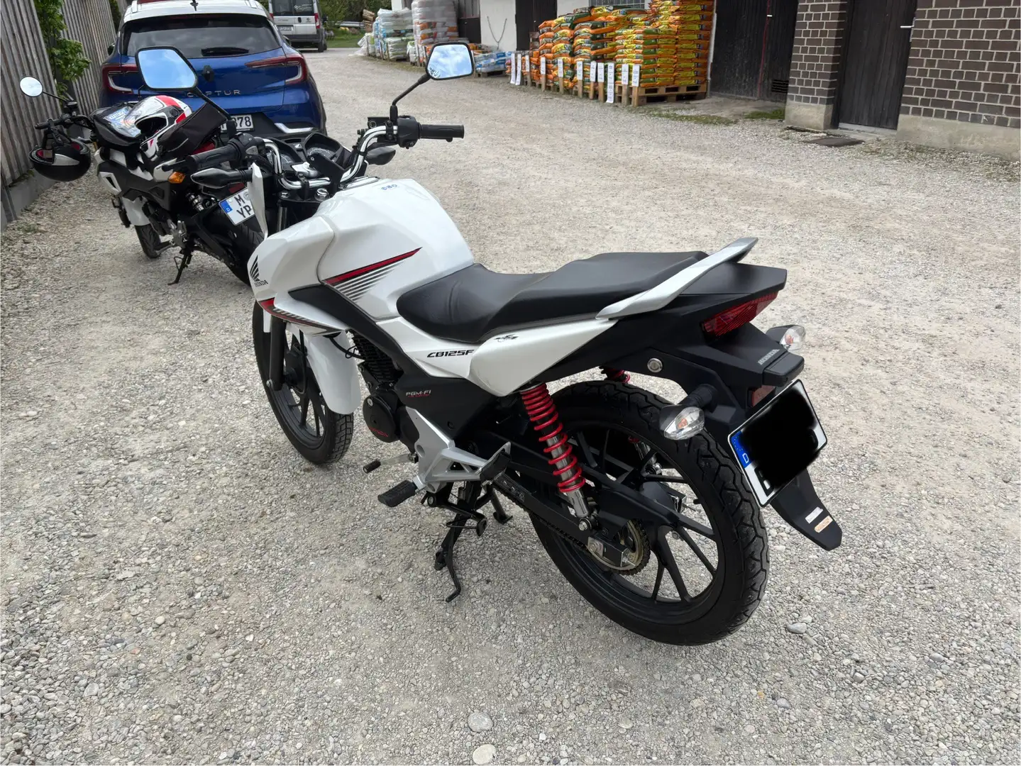 Honda CBF 125 950 km White - 2