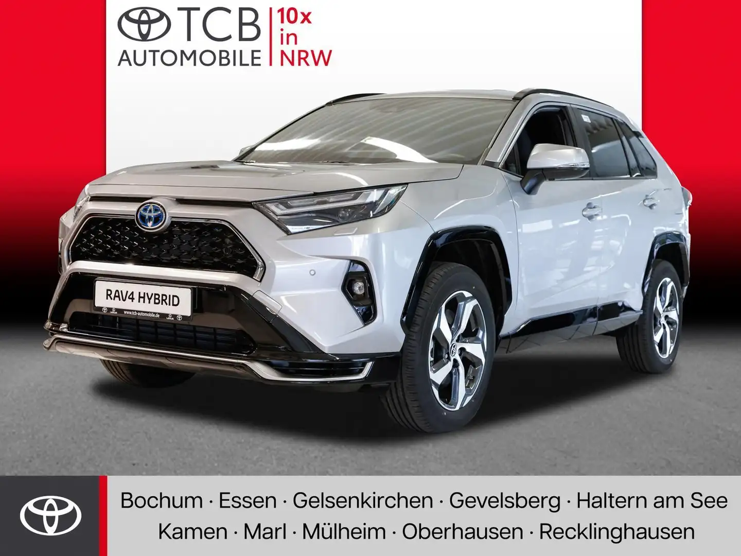 Toyota RAV 4 2.5 4x4 PlugIn Teamplayer NAVI SHZ KAMERA PDC KLIMA ANDROID APPLE BT Argintiu - 1