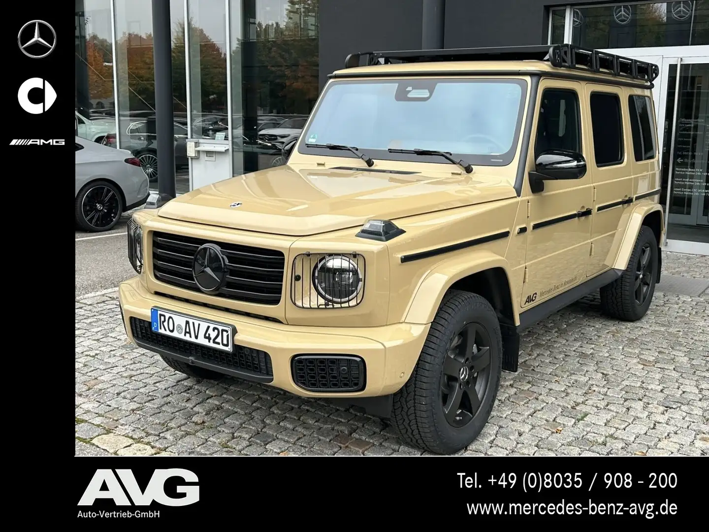 Mercedes-Benz G 450 G 450 d Professional SHD Burmester® 3D Night II Beige - 1