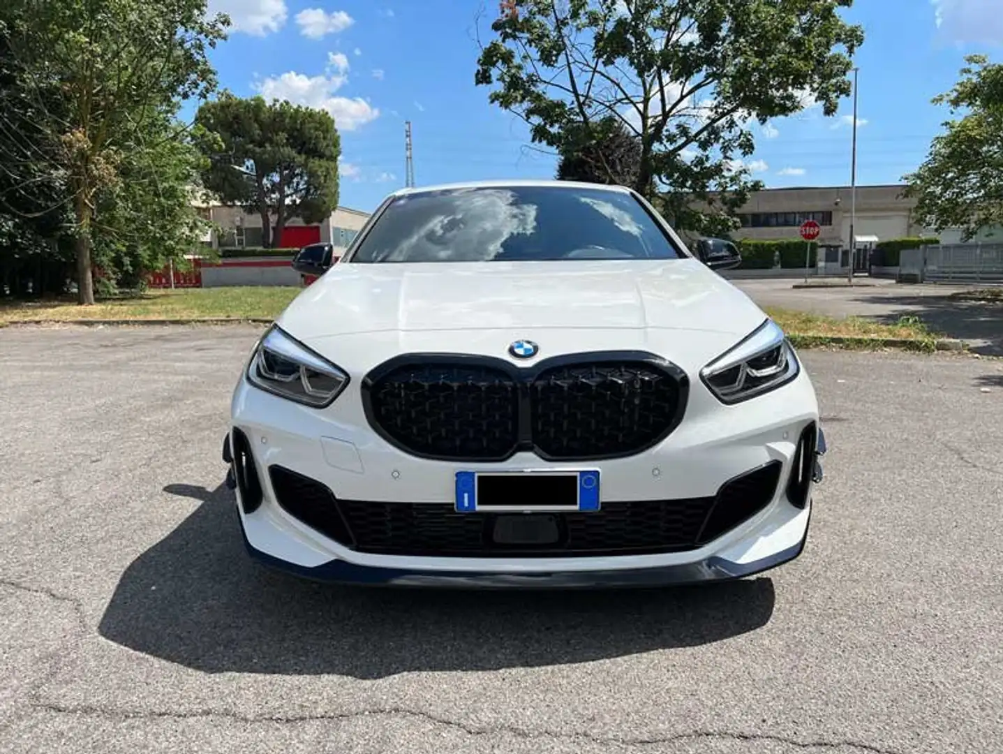 BMW 135 Serie 1 F40 M 135i xdrive auto Wit - 2