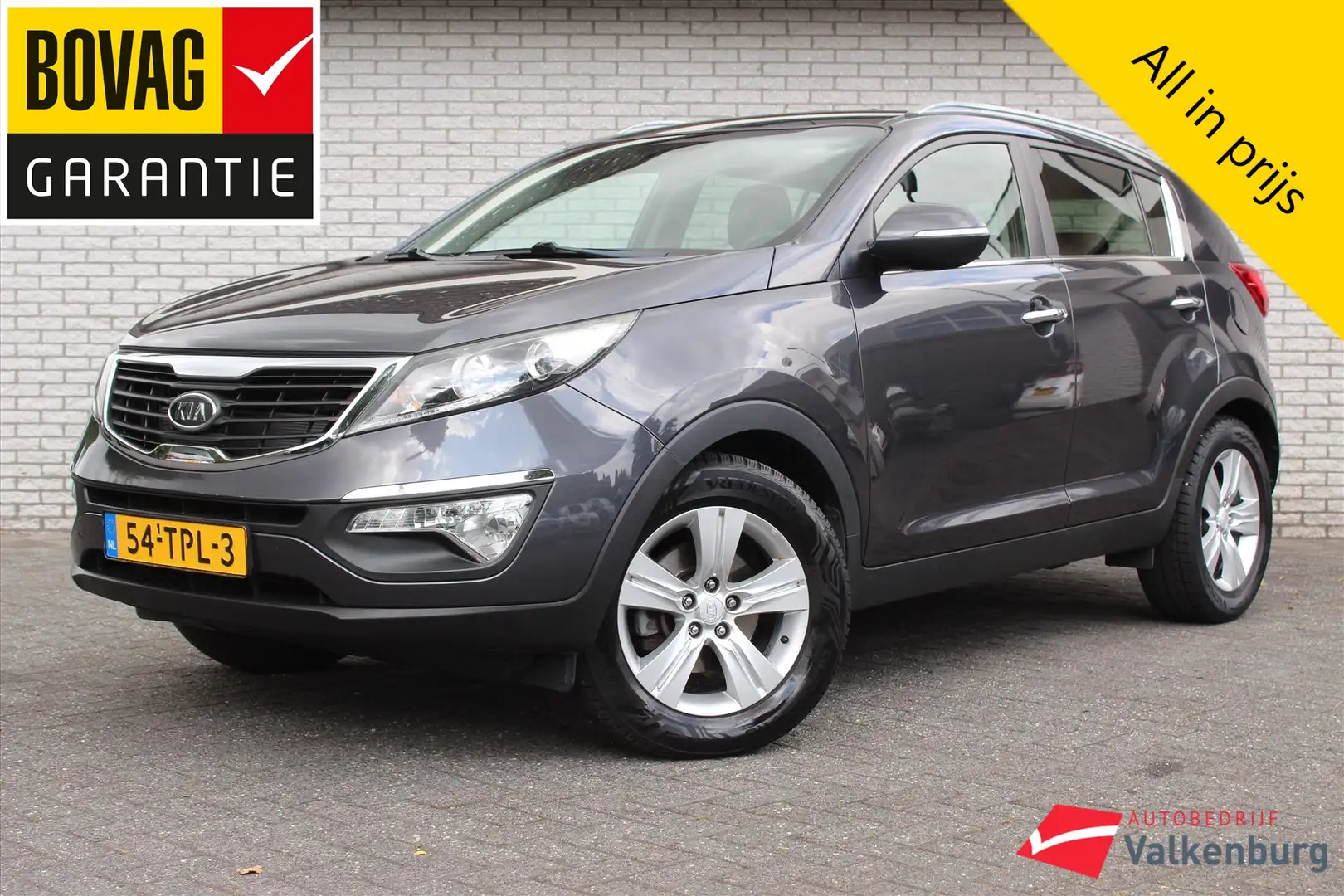 Kia Sportage 2.0 X-ecutive Plus Pack | Camera | Cruise | Navi | Grijs - 1