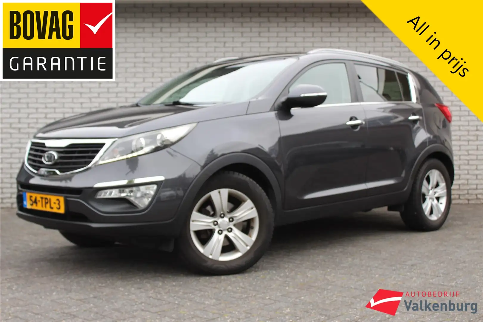 Kia Sportage 2.0 X-ecutive Plus Pack Grijs - 1