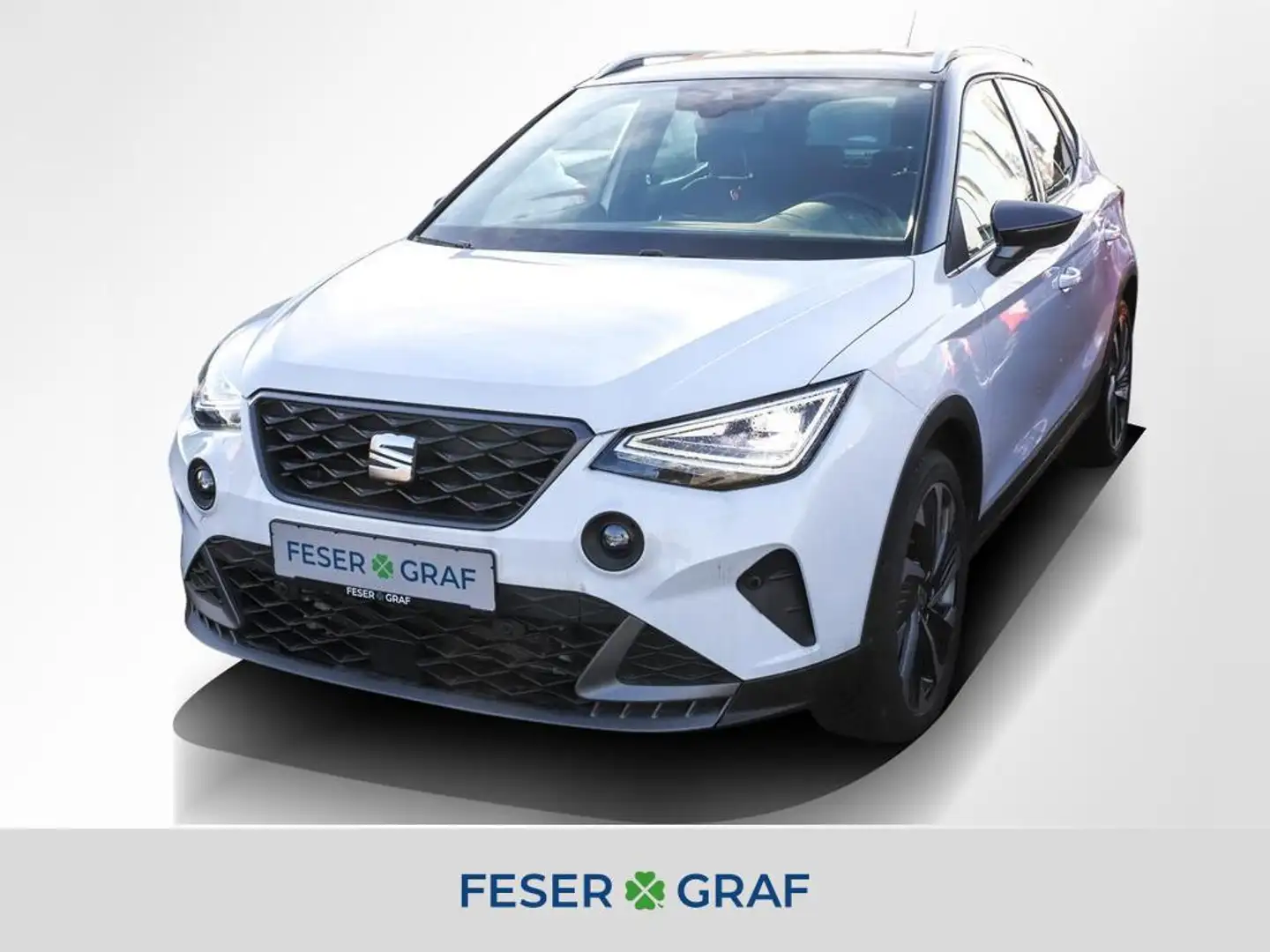 SEAT Arona FR 1.0 TSI DSG NAVI LED SHZ KAMERA ACC Weiß - 1