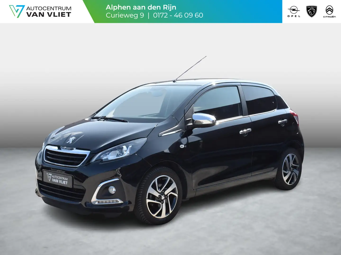 Peugeot 108 1.0 e-VTi 72pk Allure CARPLAY | AIRCO | LICHTMETAL Noir - 1