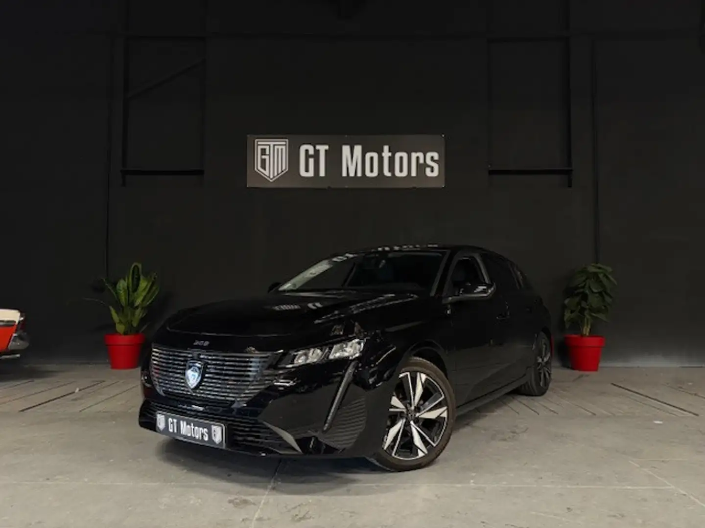 Peugeot 308 1.2 PURETECH 130CH S\u0026S ALLURE PACK EAT8 Noir - 1