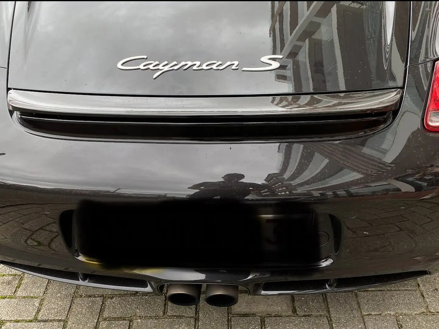 Porsche Cayman 3.4i PDK Zwart - 1
