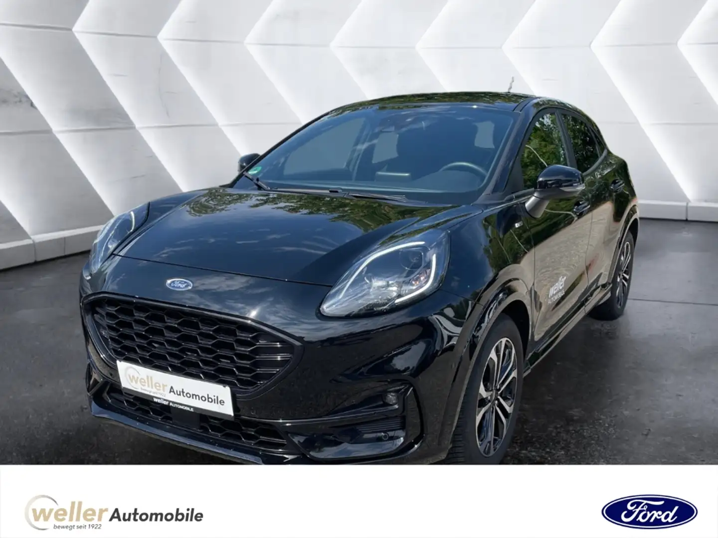 Ford Puma 1,0L EcoBoost ''ST-Line'' Mild-Hybrid - Rückfahrka Negro - 1