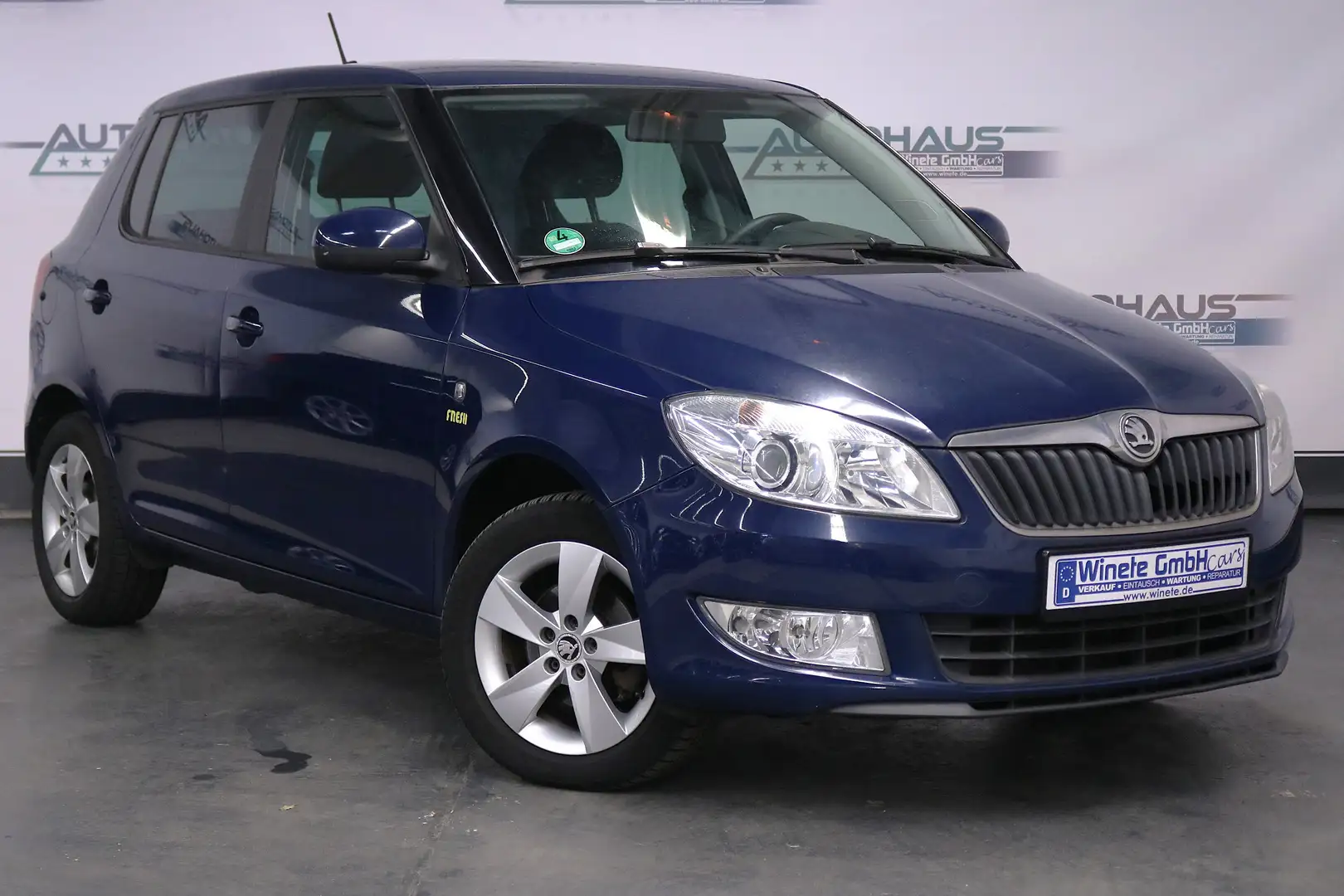 Skoda Fabia 1.2 Fresh*2HAND*NAVI*KLIMAAUT*PDC*SHZ*u.v.m Blau - 1
