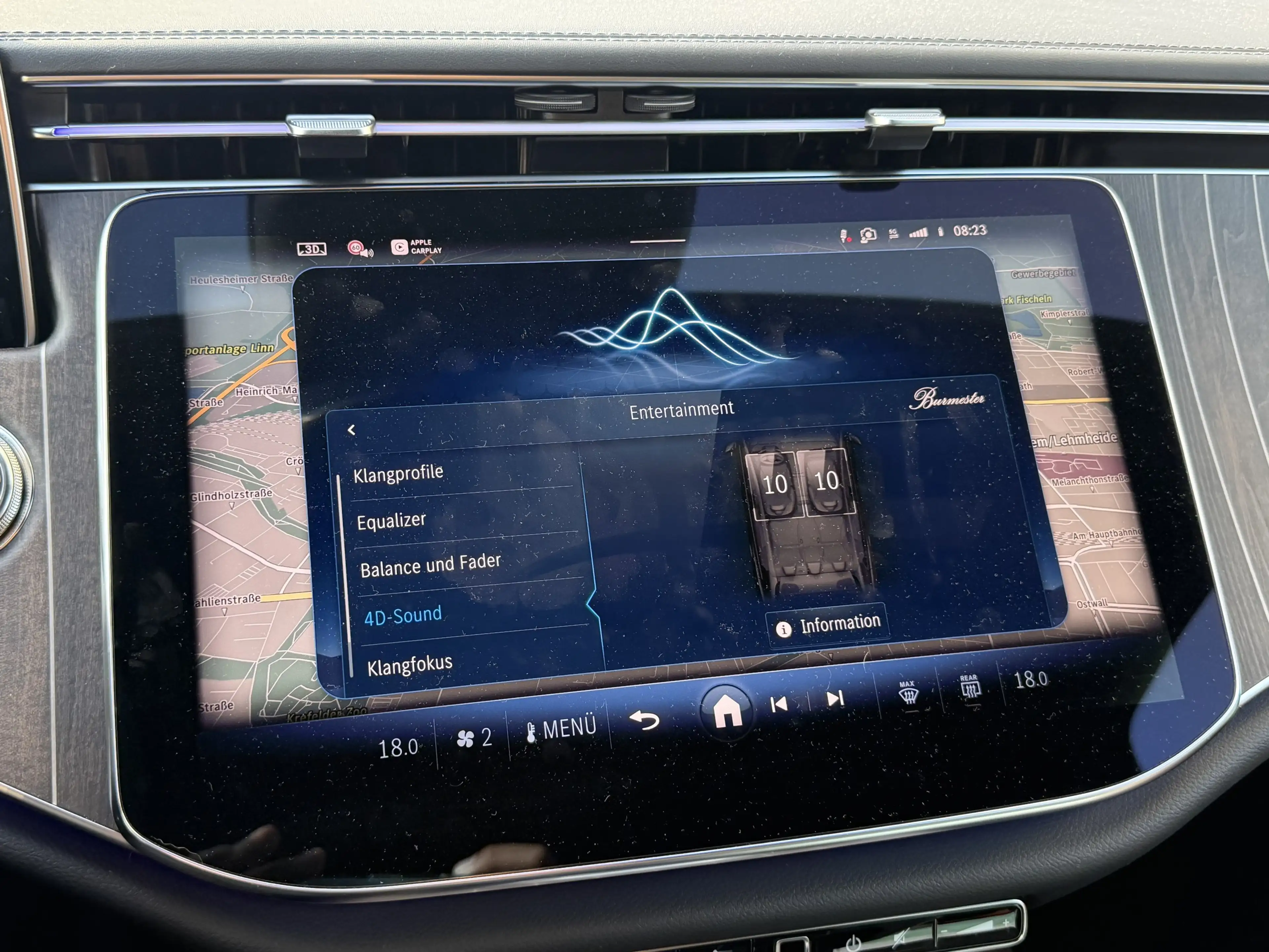 Mercedes-Benz E 450 d 4M 9G AIRMATIC HAL HUD DTR+ BURMESTE 4D — photo 15