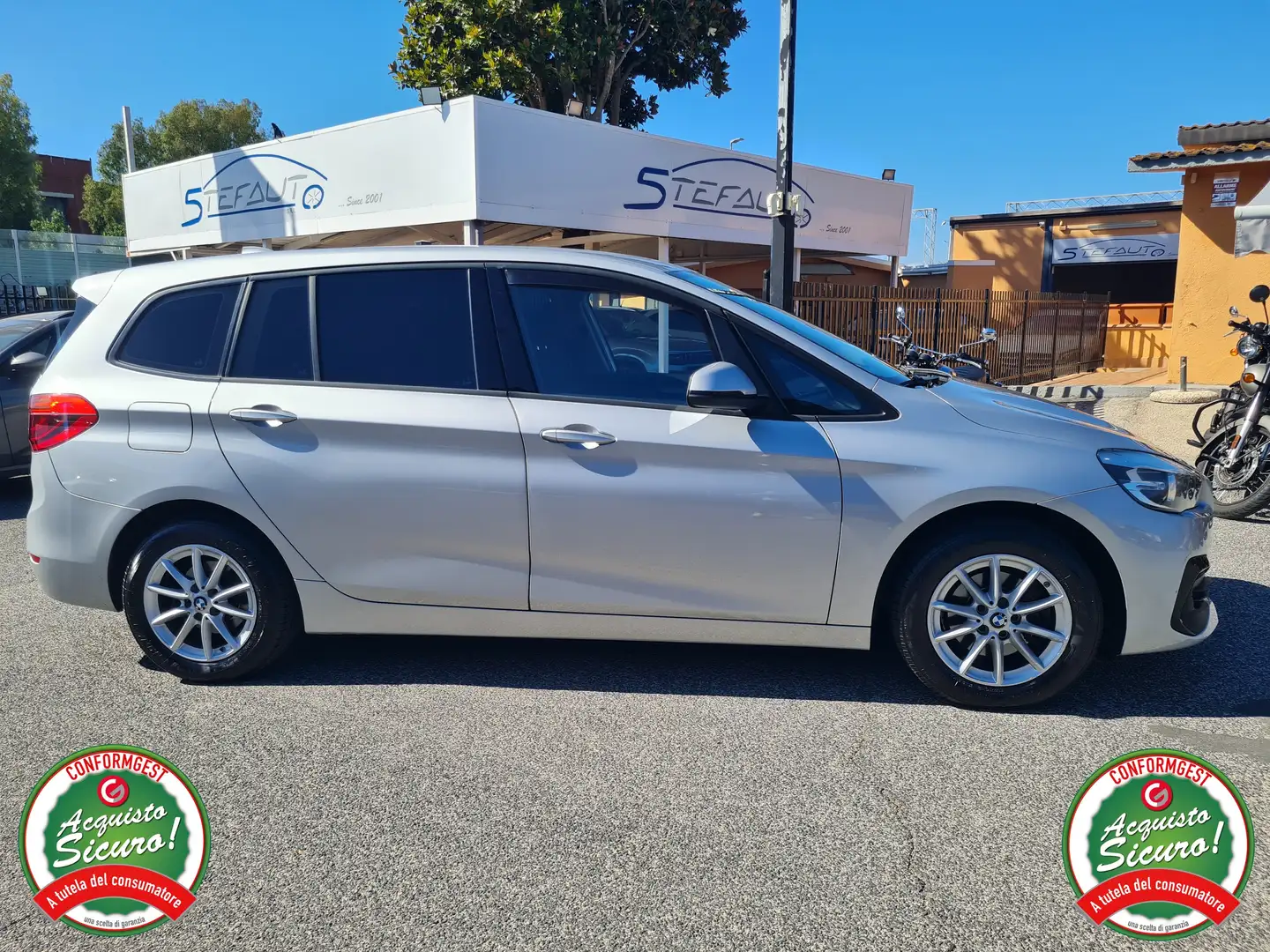 BMW 216 d Gran Tourer Advantage 7p*NAVI*AUX* Argintiu - 1
