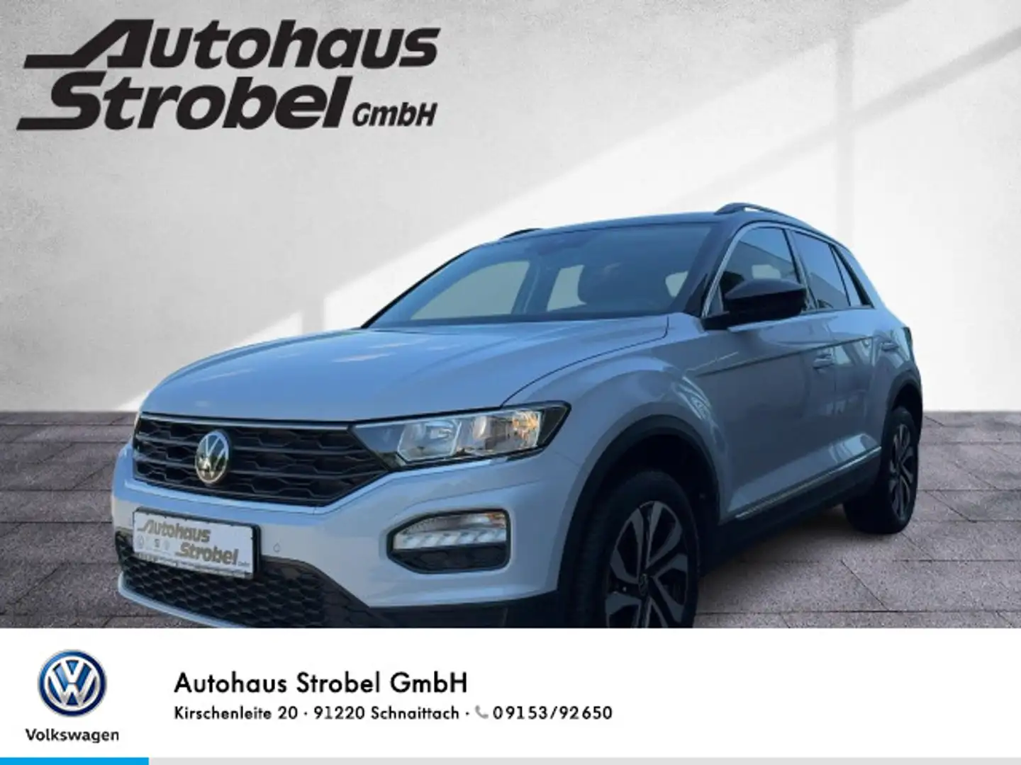 Volkswagen T-Roc 1.5 TSI "ACTIVE" Navi Pano Einparkh. Clima Weiß - 1